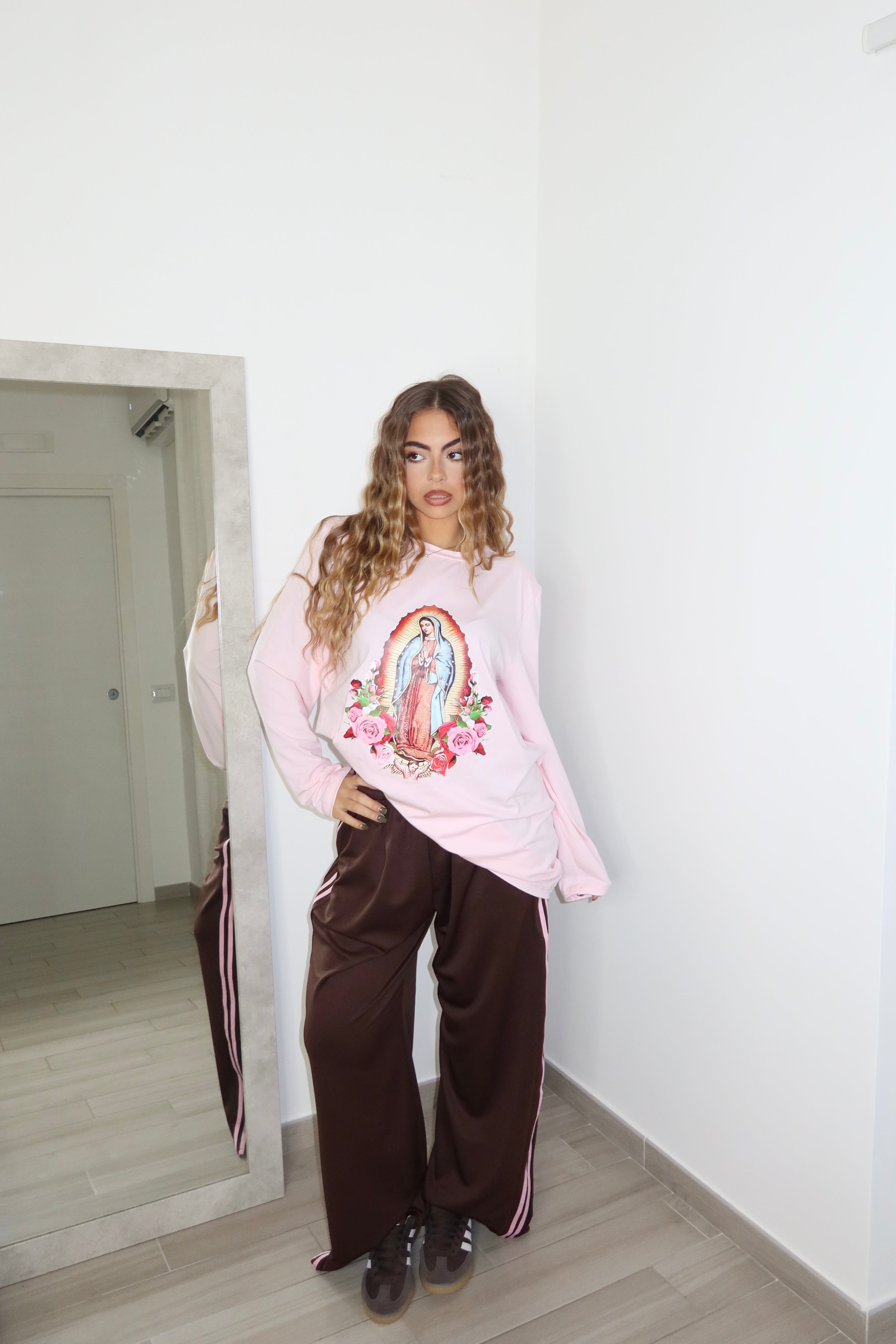 Longsleeve Marilù rosa