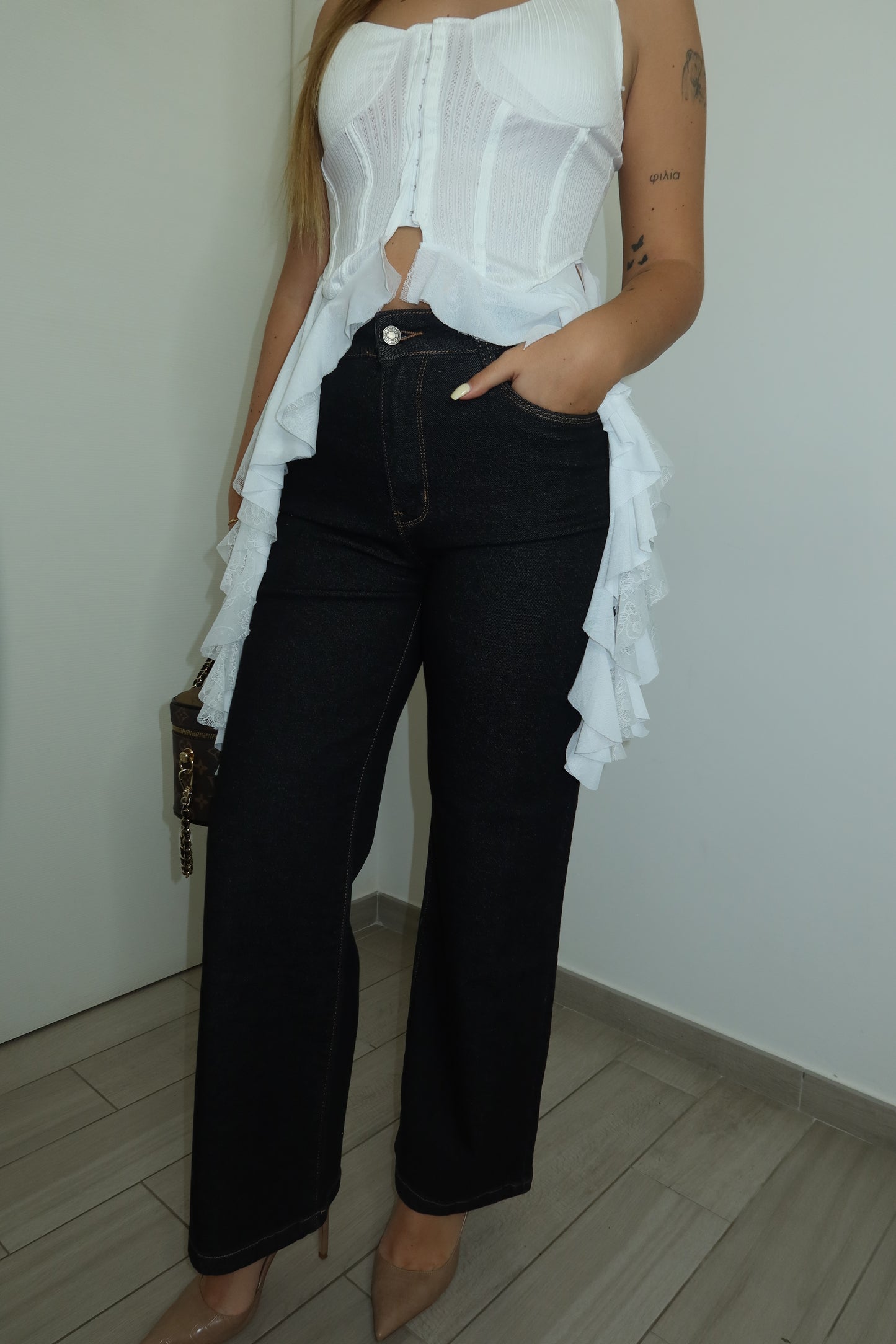 JEANS DENIM SCURO