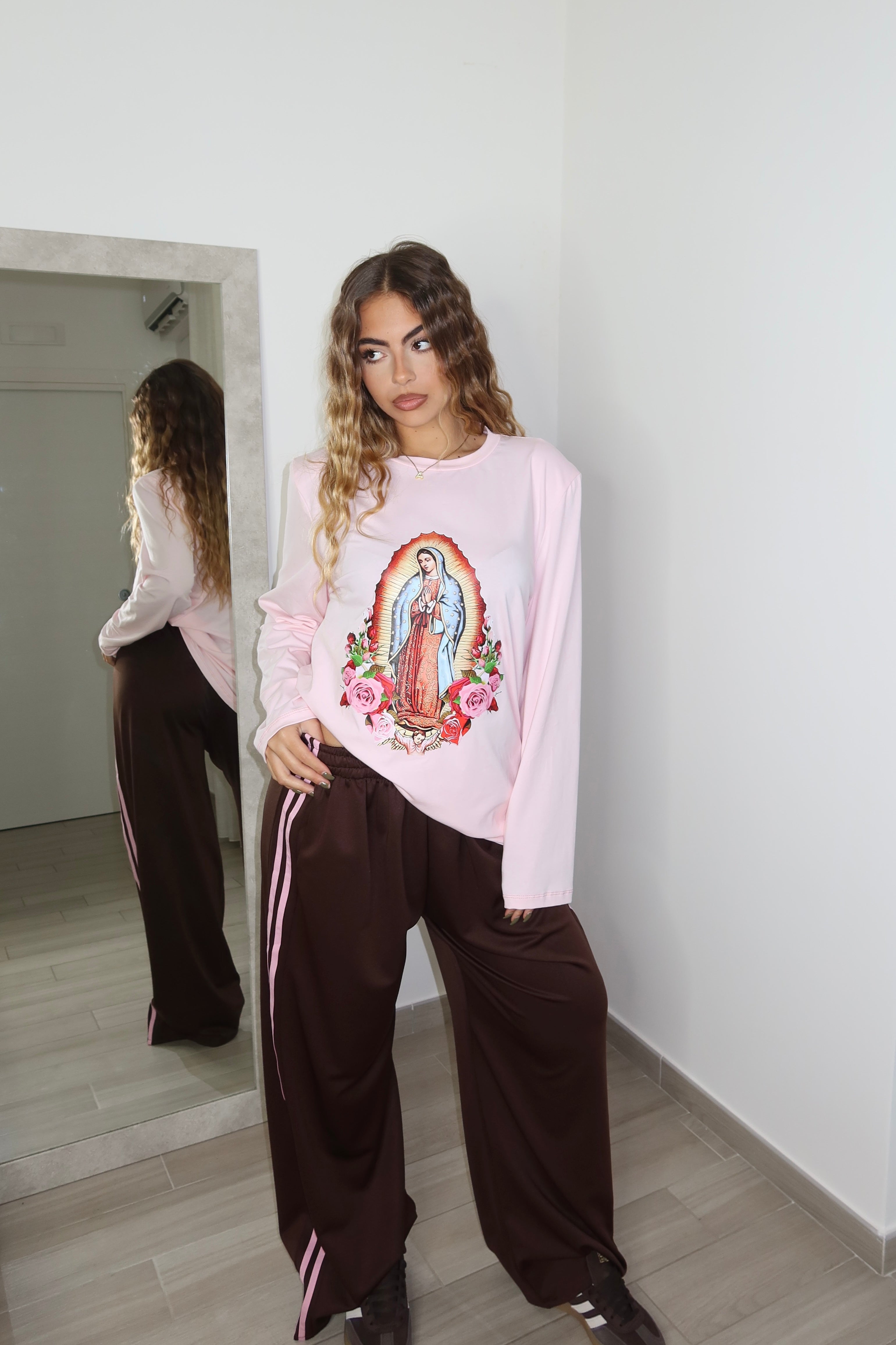 Longsleeve Marilù rosa