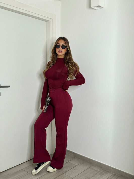 PANTS BORDEAUX